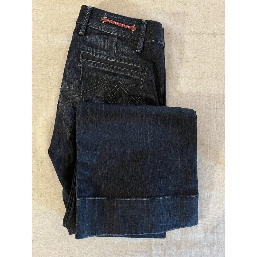 Vigoss, Flare, Women's Denim Blue Jeans, Size 5